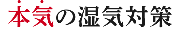 本気の湿気対策